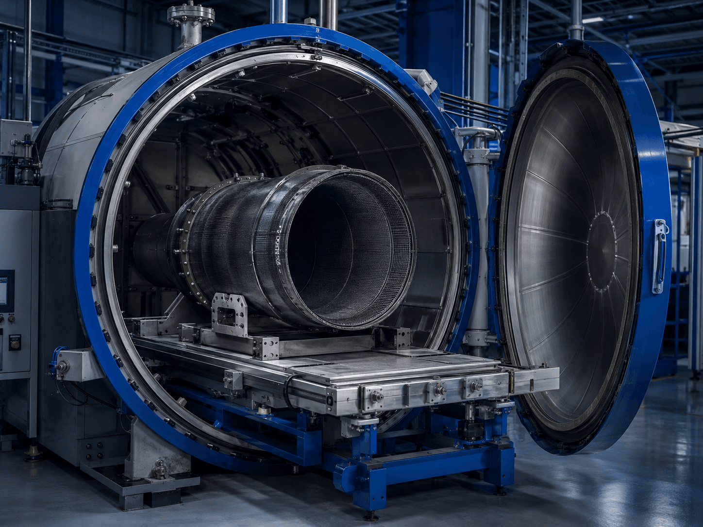 European autoclave for aerospace composite curing